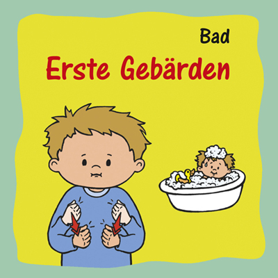 Buch für den Erstspracherwerb in Gebärdensprache Bad